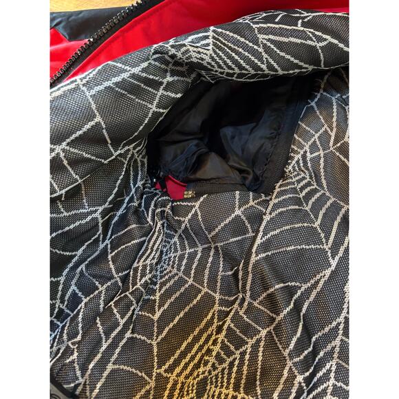 NEW Spyder Red Black X Static Insulation GORE-TEX Fabric Hooded Ski Coat Mens XL - Picture 12 of 16